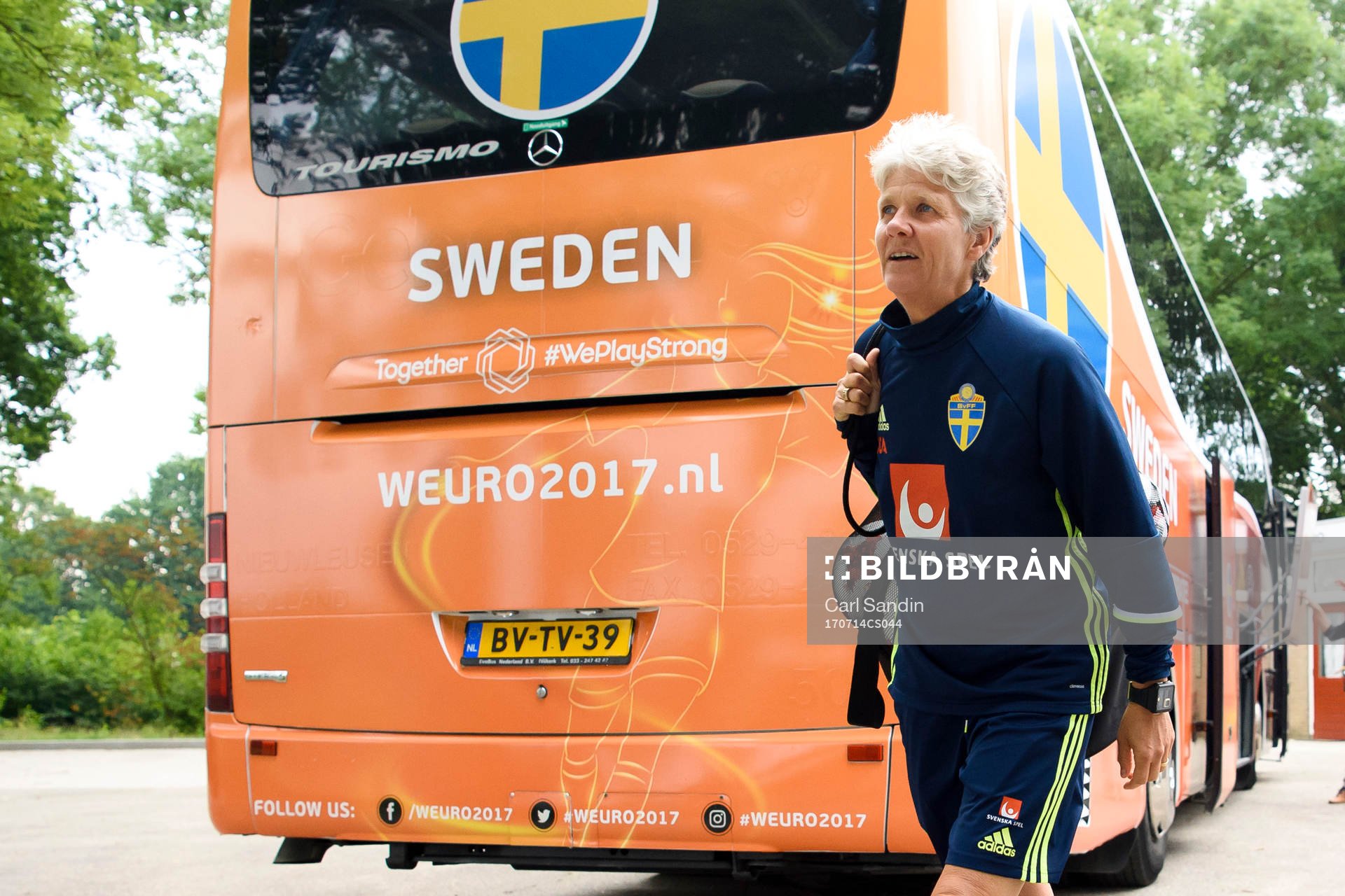 Förbundskapten Pia Sundhage