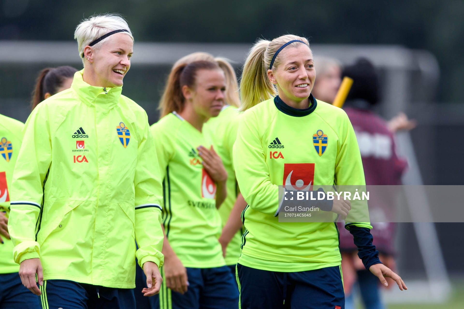 Nilla Fischer och Linda Sembrant