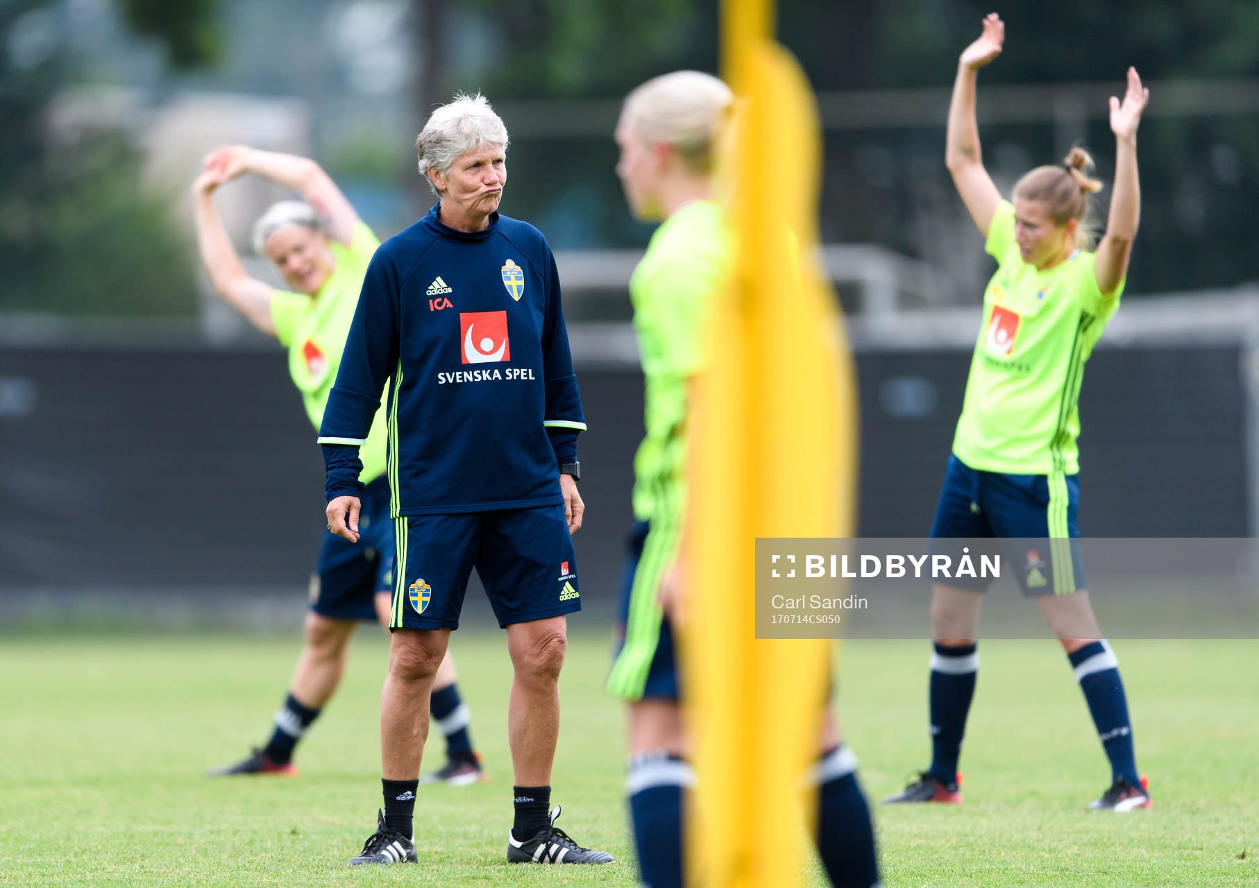 Förbundskapten Pia Sundhage