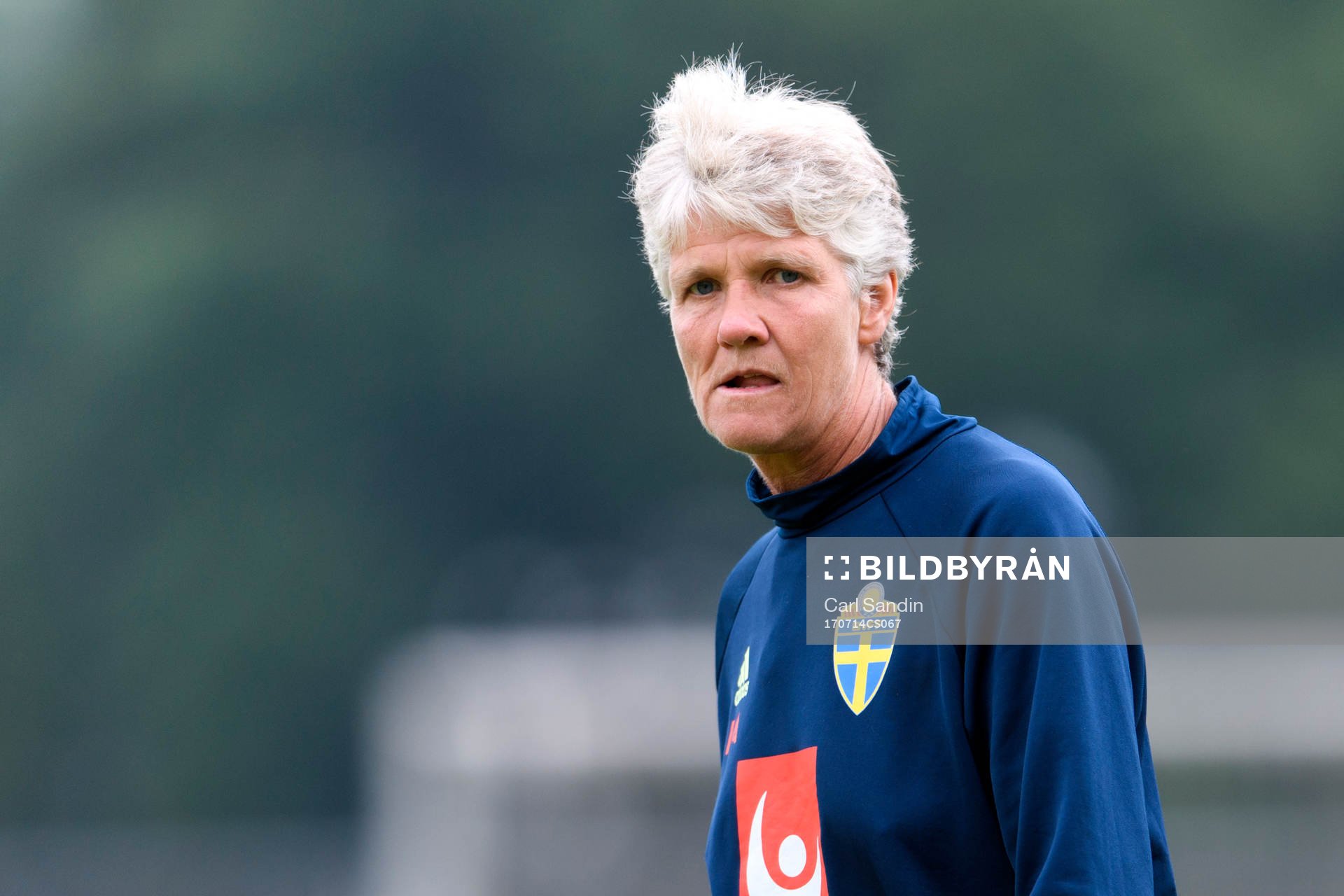 Förbundskapten Pia Sundhage