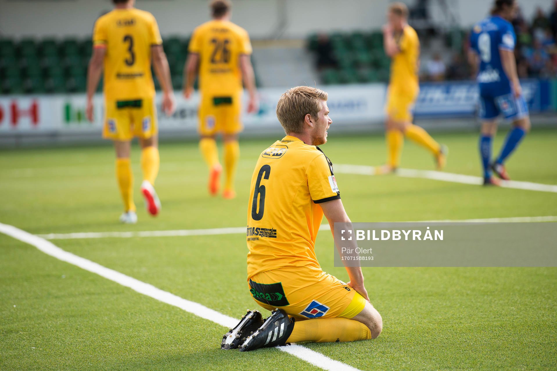 Halmstads Marcus Mathisen deppar