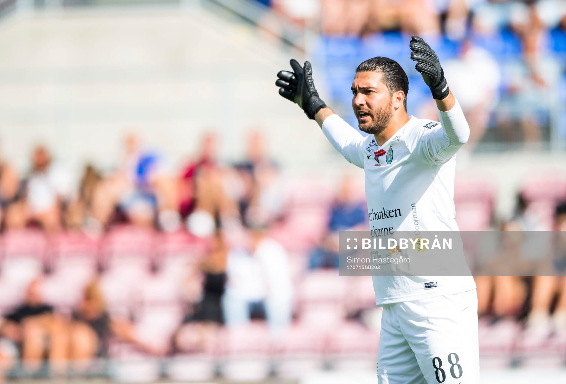 AFC Eskilstunas Målvakt Alireza Haghighi