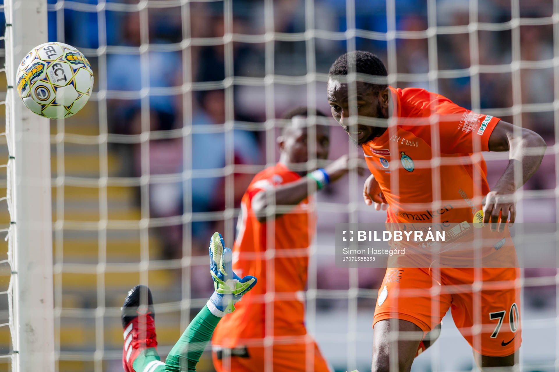 AFC Eskilstunas Chidi Omeje kvitterar till 1-1