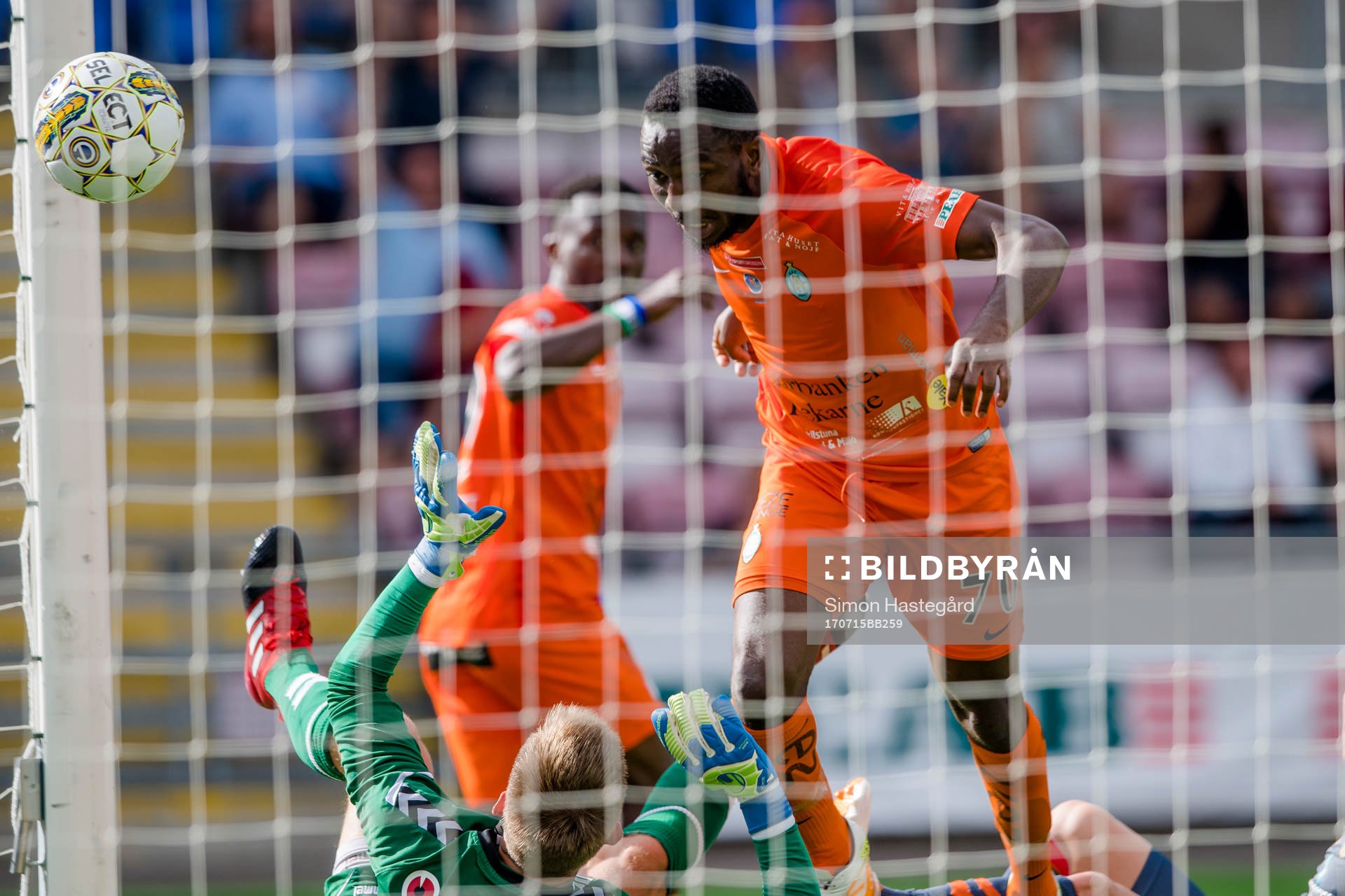 AFC Eskilstunas Chidi Omeje kvitterar till 1-1