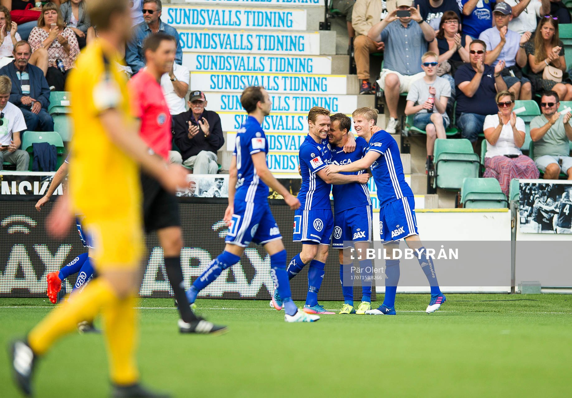 Sundsvalls Eric Larsson jublar