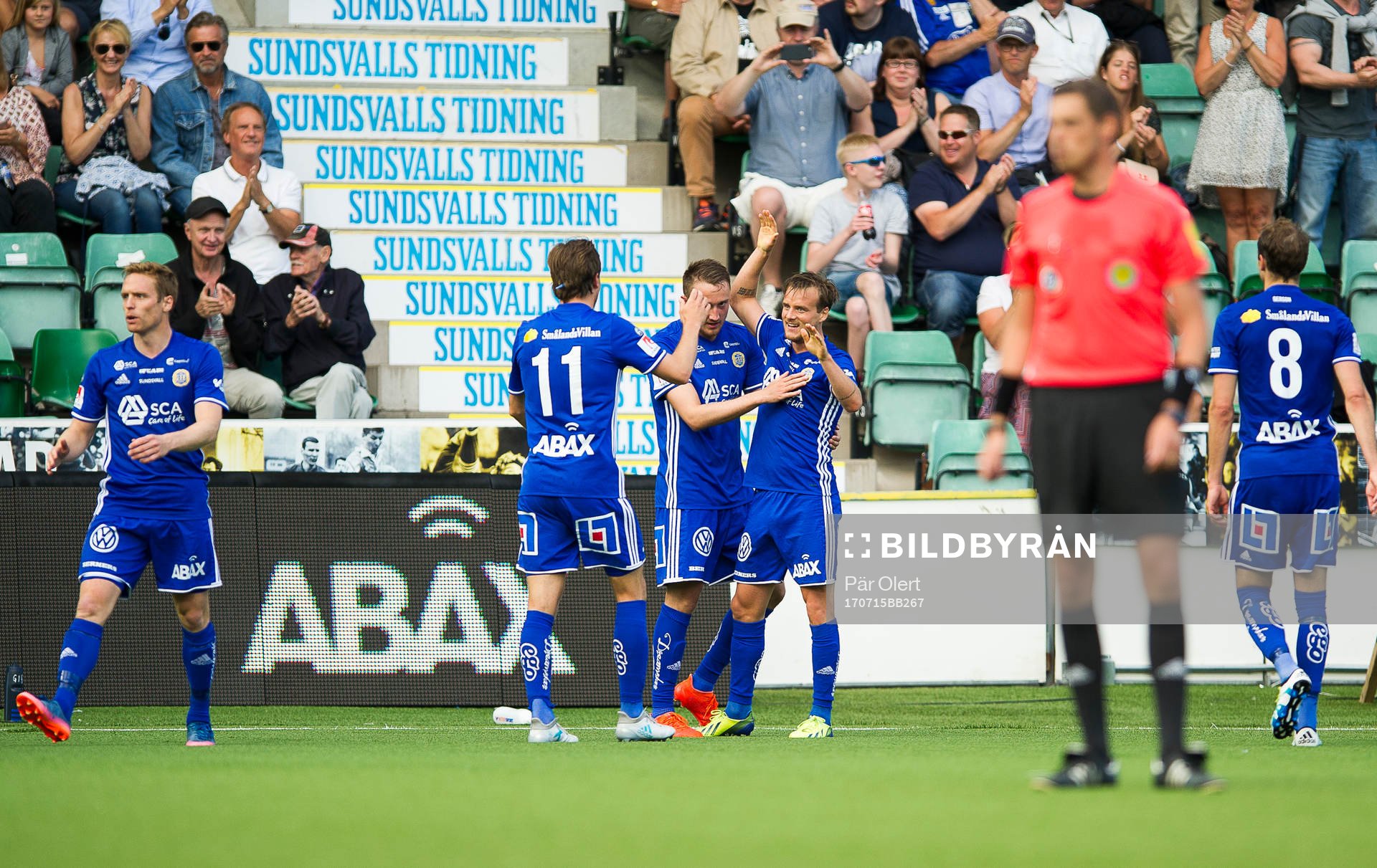 Sundsvalls Eric Larsson jublar