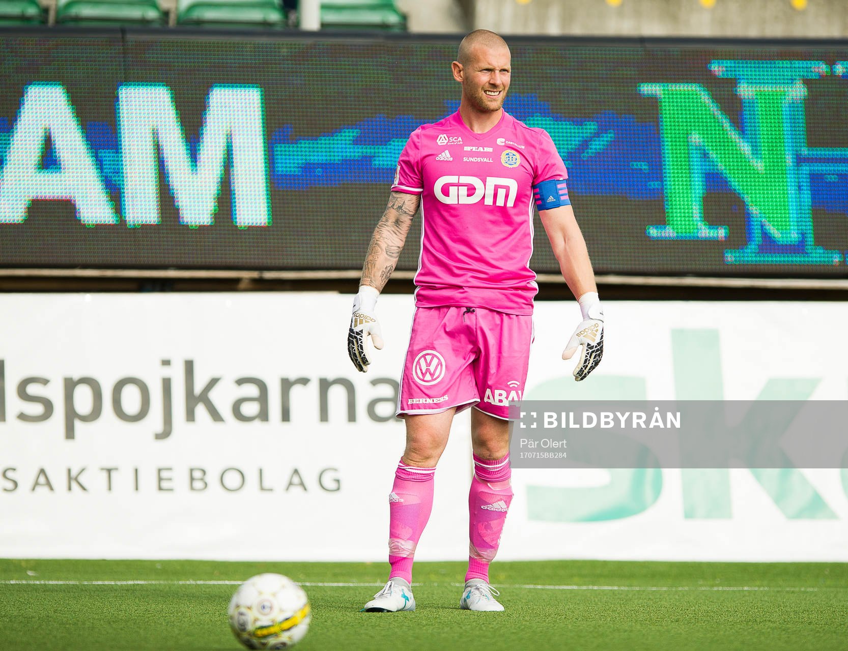 Sundsvalls målvakt Tommy Naurin