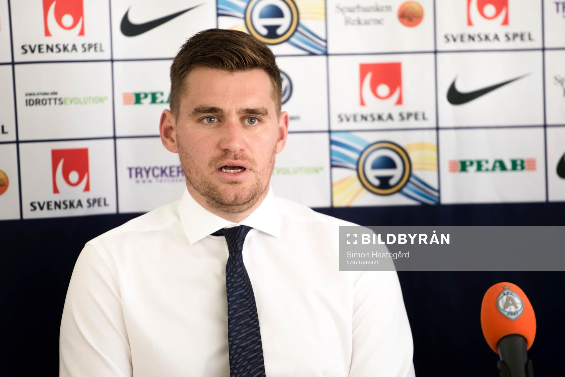 AFC Eskilstunas tränare Michael Jolley