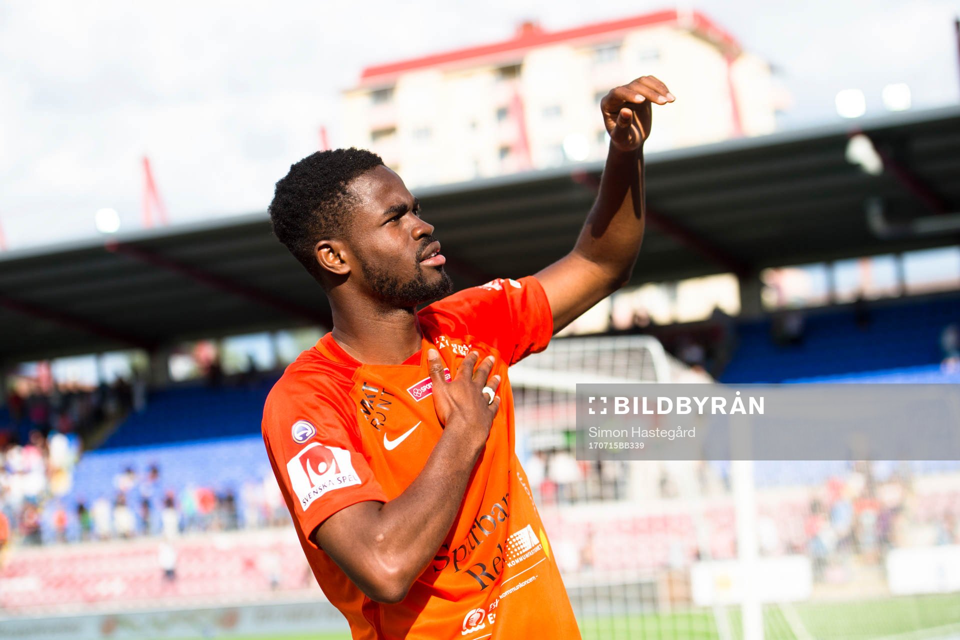 AFC Eskilstunas Thomas Ulimwengu jublar
