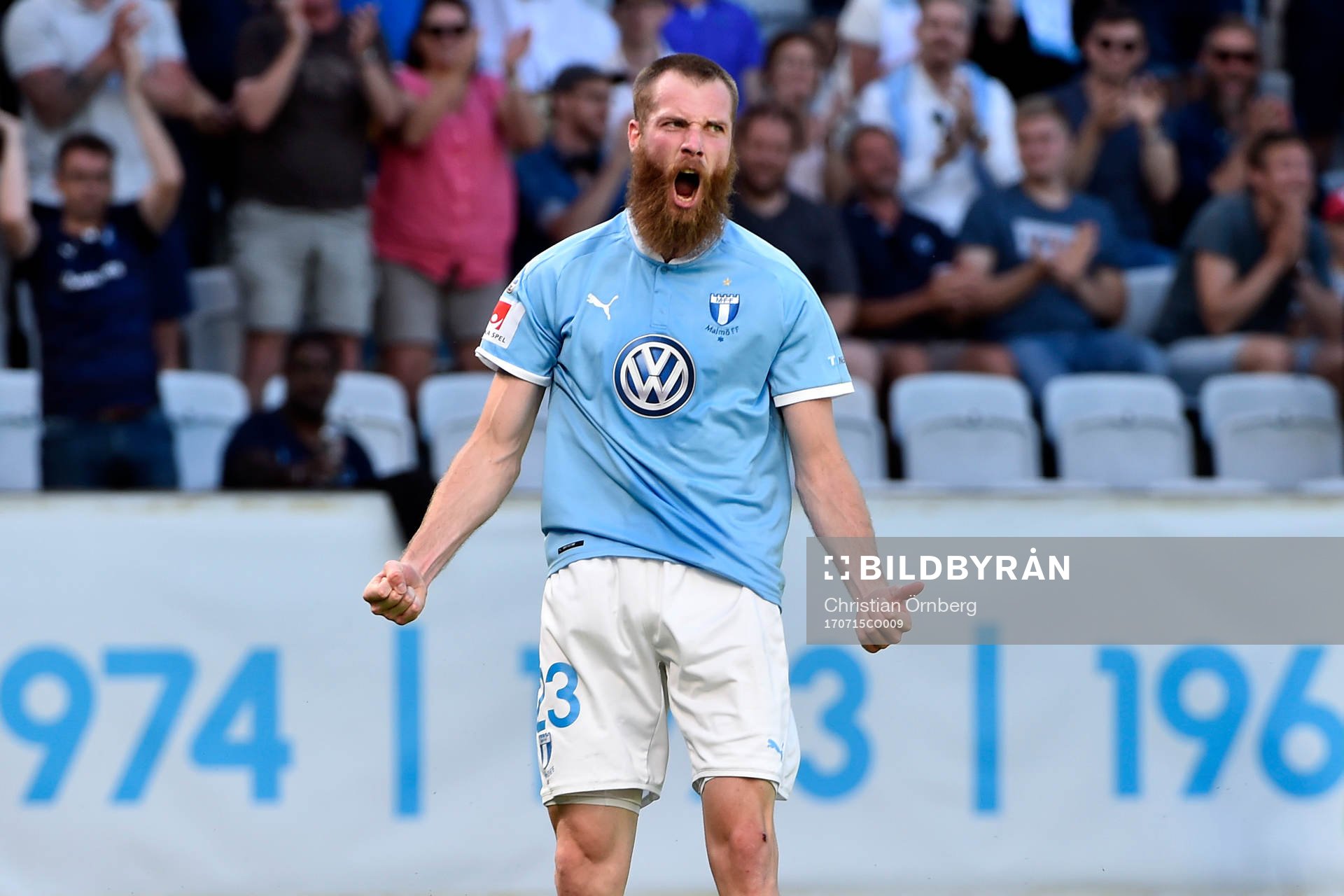 Malmö FFs Jo Inge Berget jublar