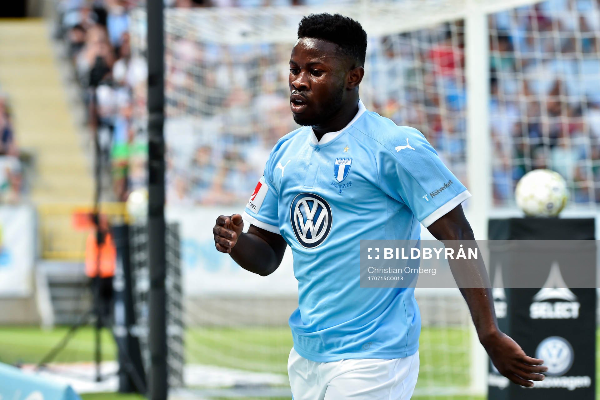 Malmö FFs Kingsley Sarfo