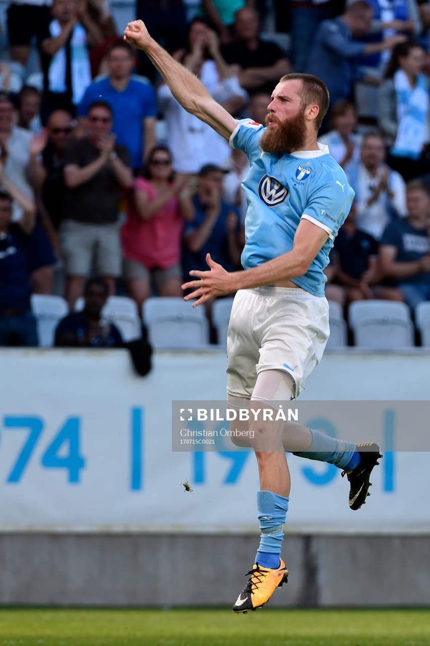 Malmö FFs Jo Inge Berget jublar