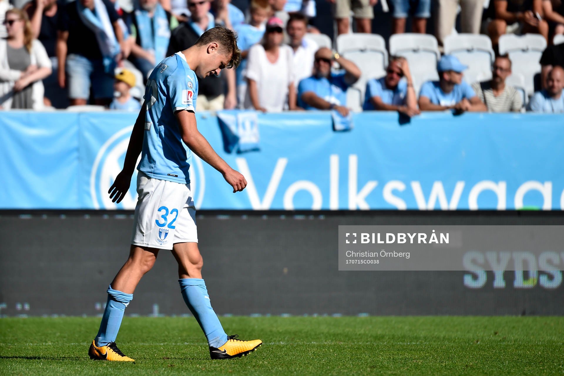 Malmö FFs Mattias Svanberg deppar