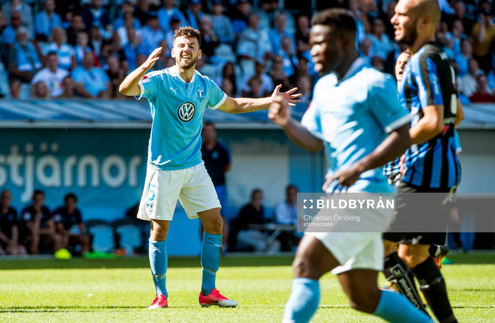 Malmö FFs Erdal Rakip deppar
