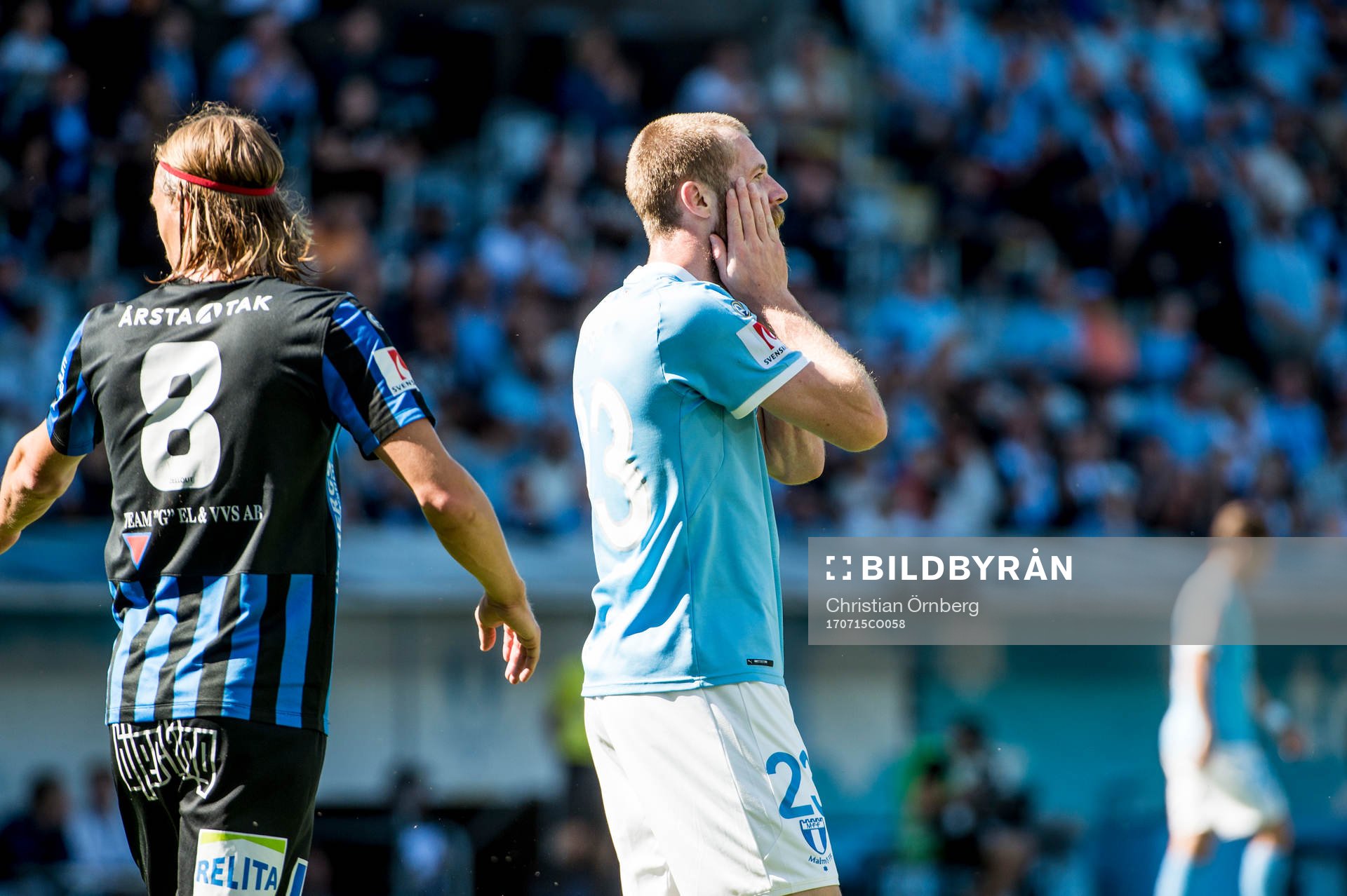 Malmö FFs Jo Inge Berget deppar