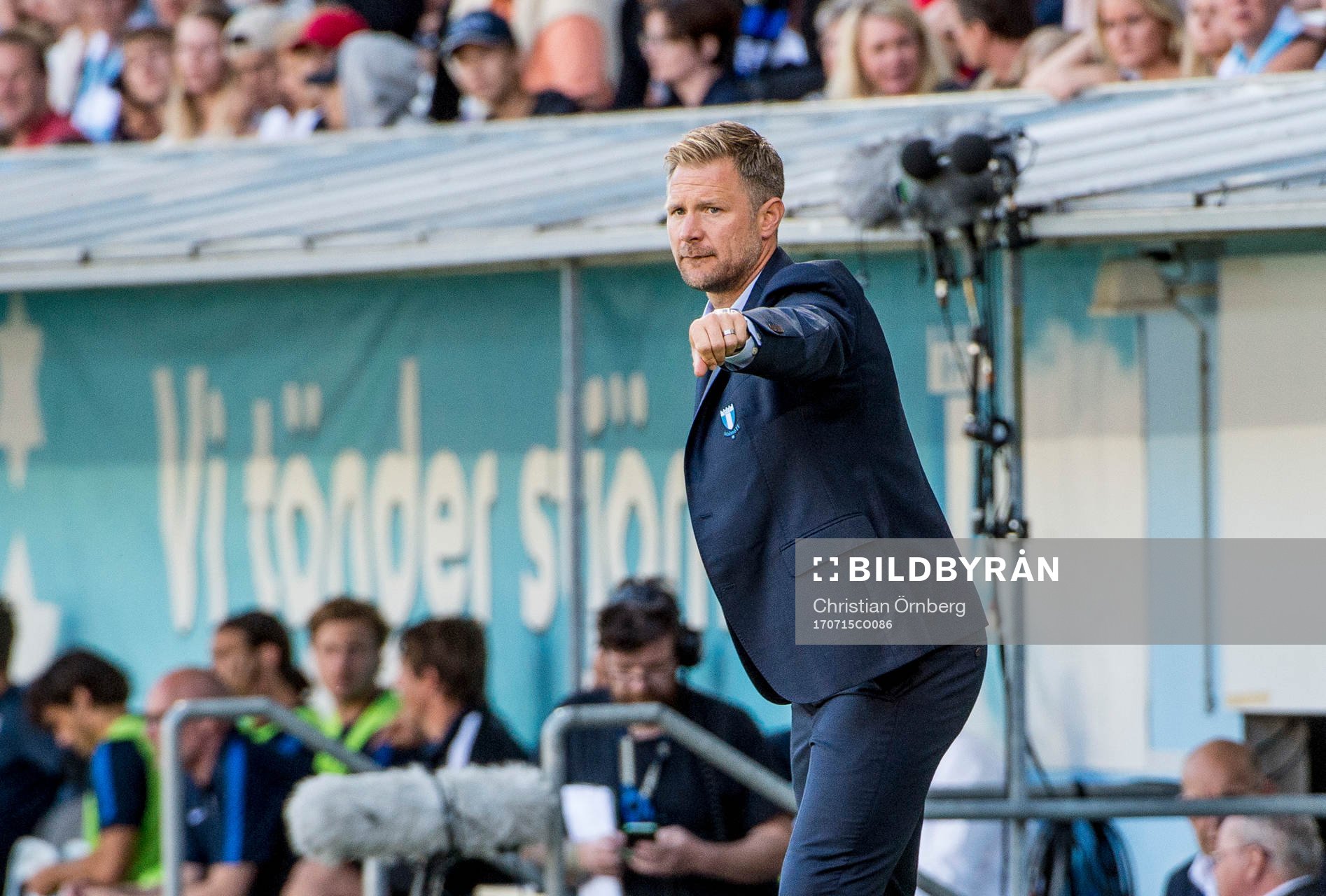 Malmö FFs tränare Magnus Pehrsson