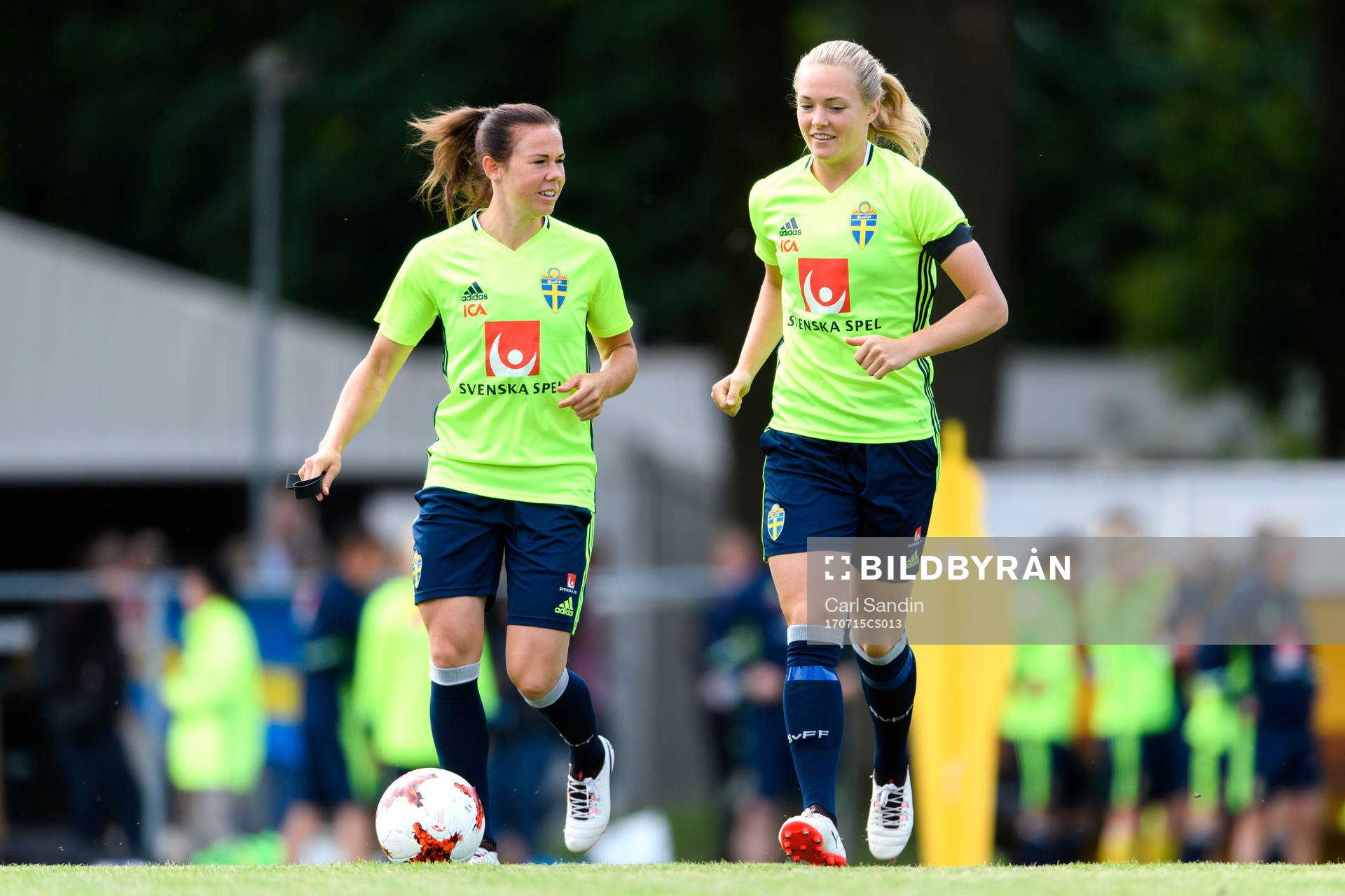Jessica Samuelsson och Magdalena Eriksson