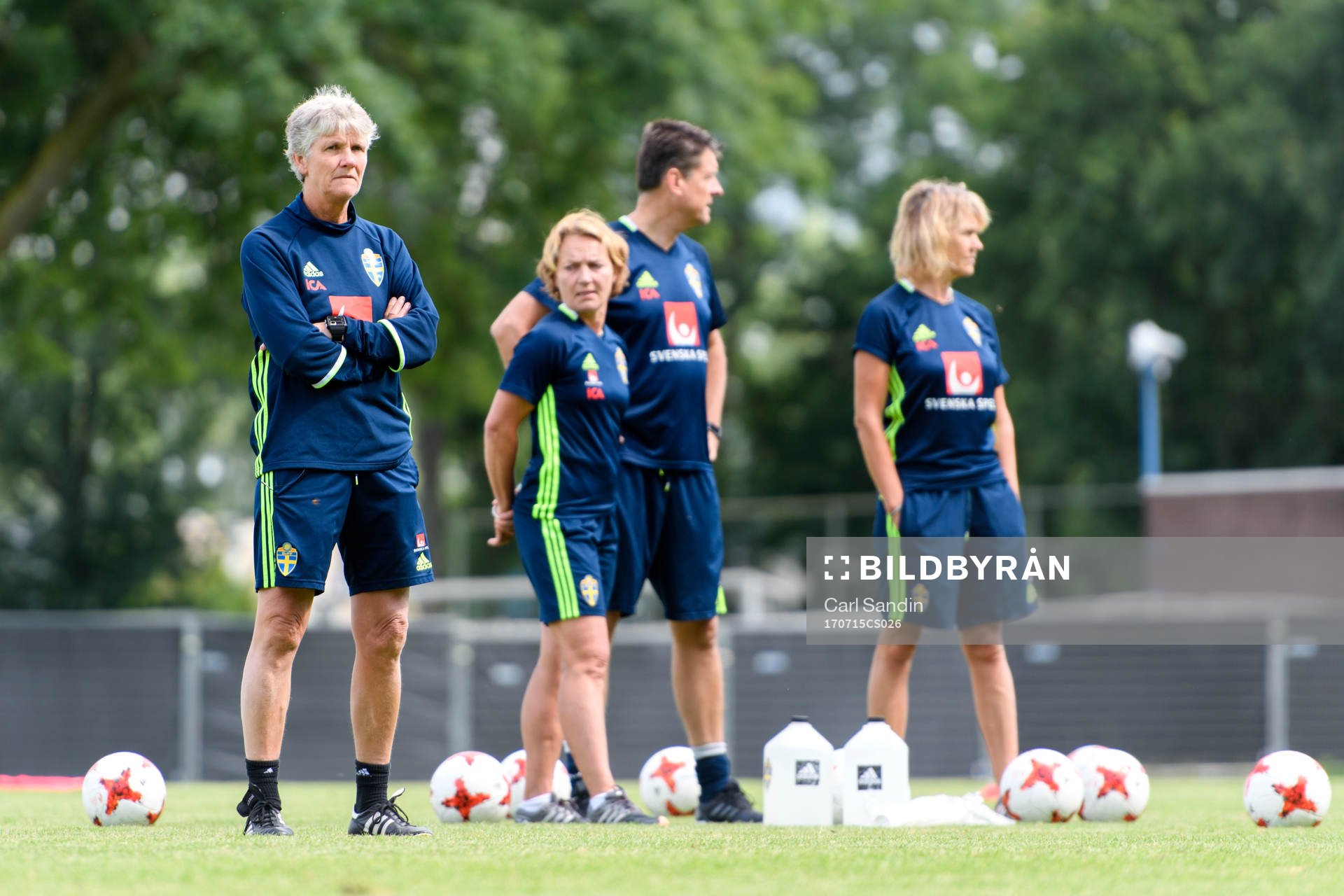 Förbundskapten Pia Sundhage