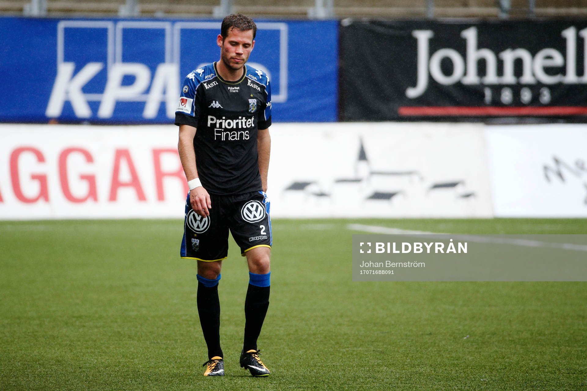 IFK Göteborgs Emil Salomonsson deppar