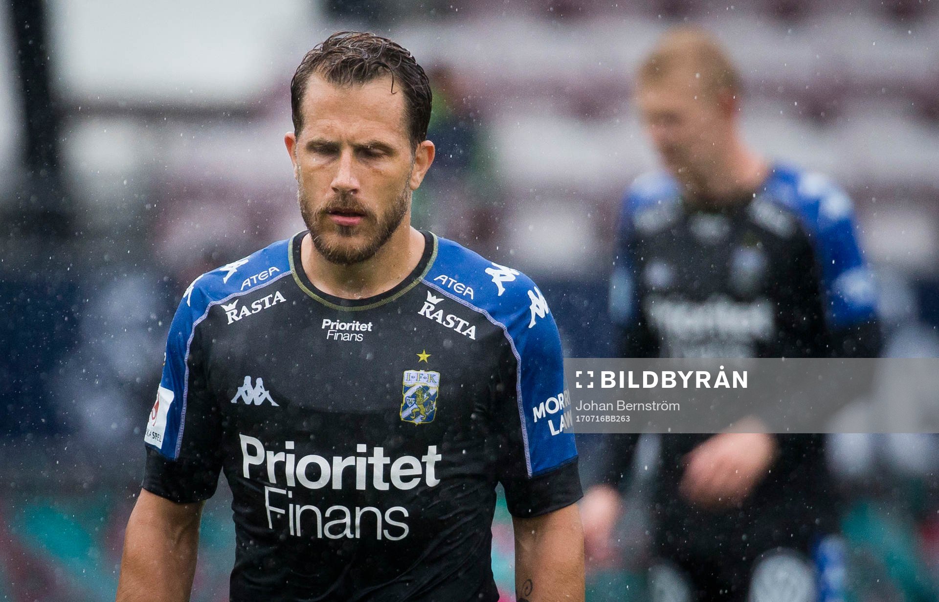 IFK Göteborgs Tobias Hysen deppar