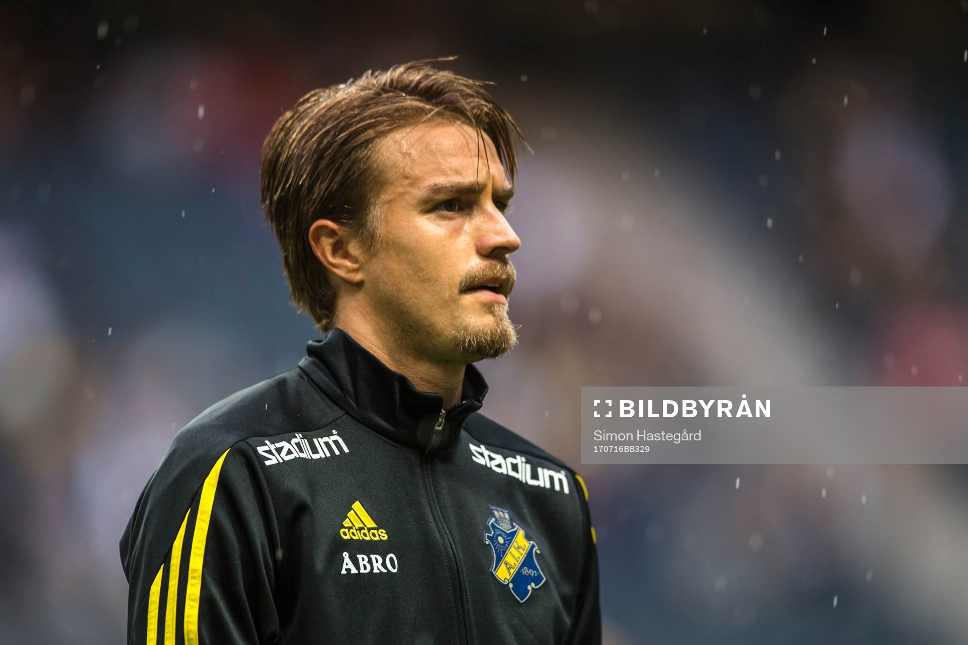 s nyförvärv Rasmus Lindkvist före  fotbollsmatchen i