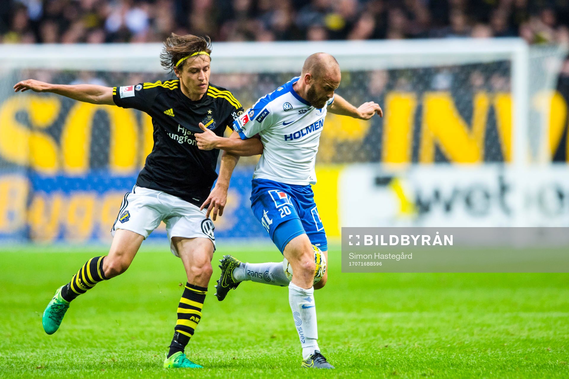 s Simon Thern och Norrköpings Daniel Sjölund