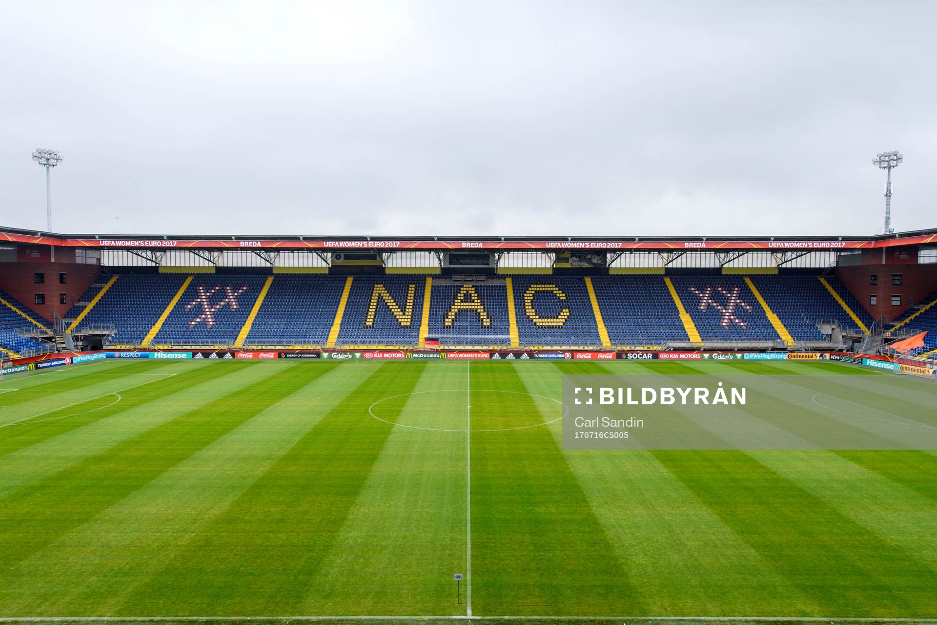 Vy över arenan Rat Verlegh Stadion