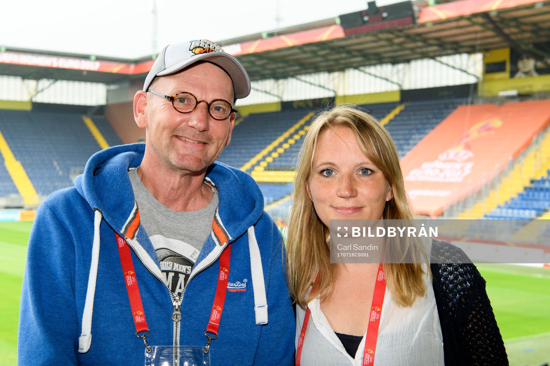 Anders Lundqvist och Lisa Edwinsson, journalister på