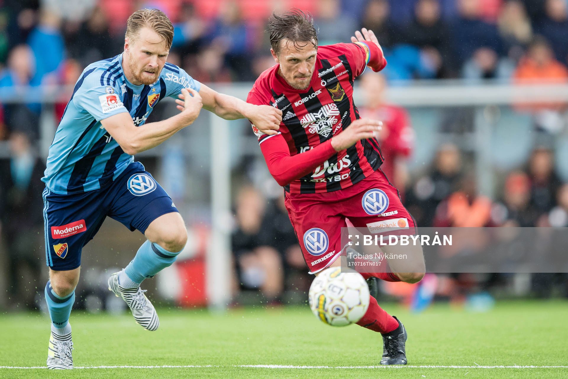 Östersunds Bobo Sollander Jansson mot Djurgårdens Jacob