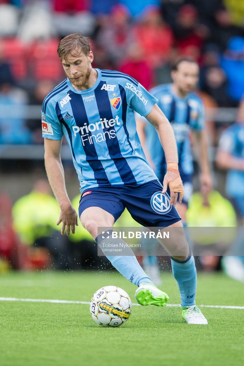 Djurgårdens Niklas Gunnarsson
