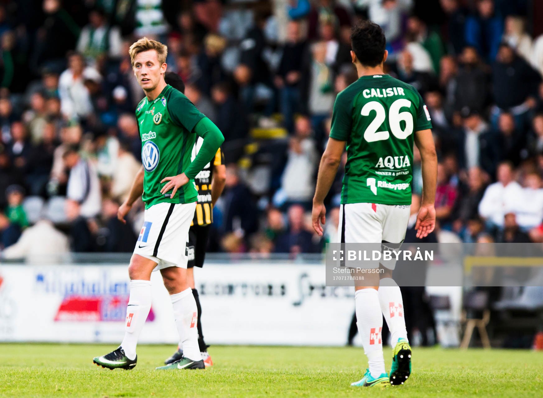 Jönköpings Jesper Svensson och André Calisir deppar