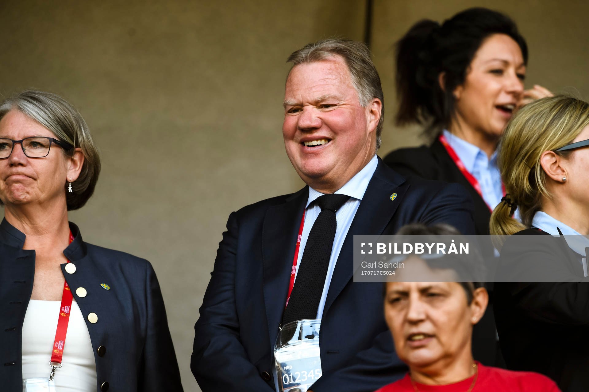 Sveriges Fotbollsförbundets ordförande Karl-Erik Nilsson