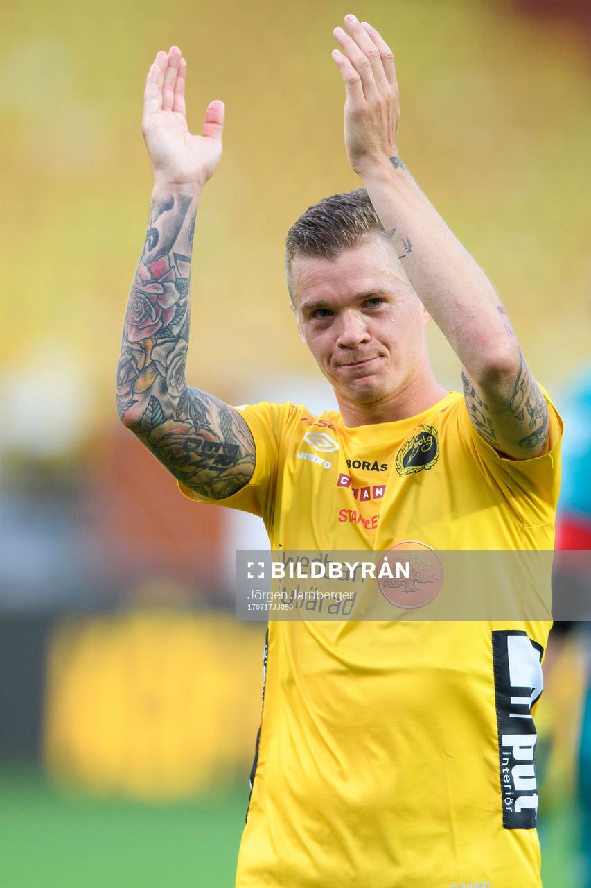 Elfsborgs Samuel Holmén tackar publiken