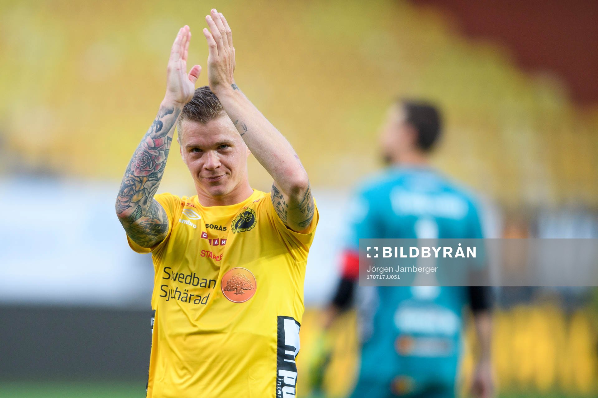 Elfsborgs Samuel Holmén tackar publiken