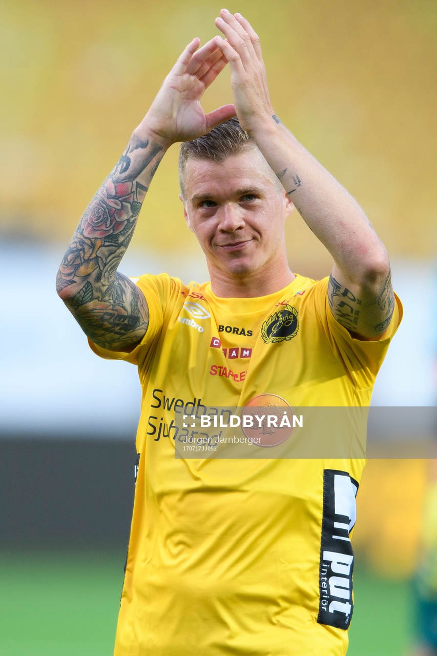 Elfsborgs Samuel Holmén tackar publiken