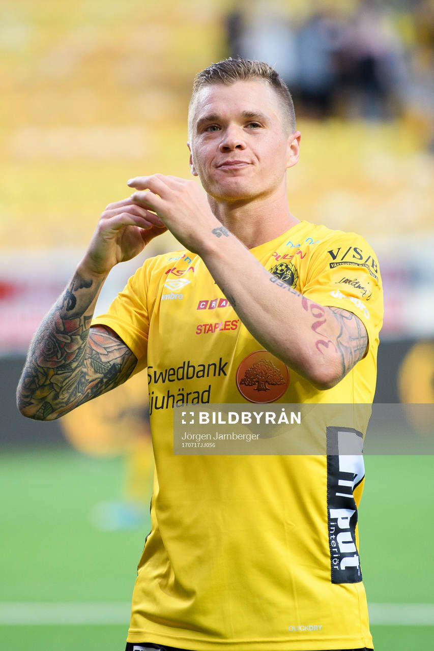 Elfsborgs Samuel Holmén tackar publiken