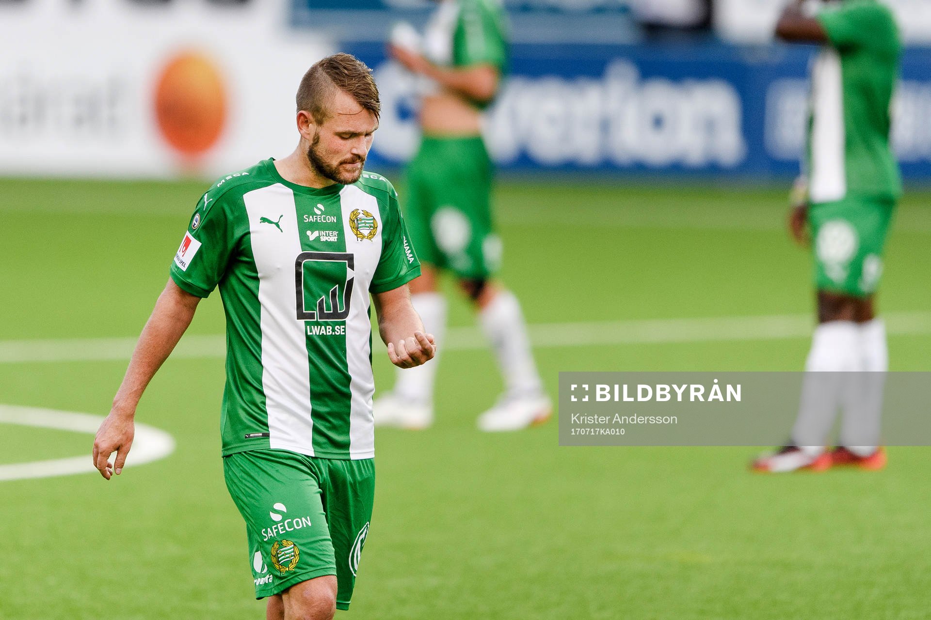 Hammarbys Mads Fenger Nielsen deppar