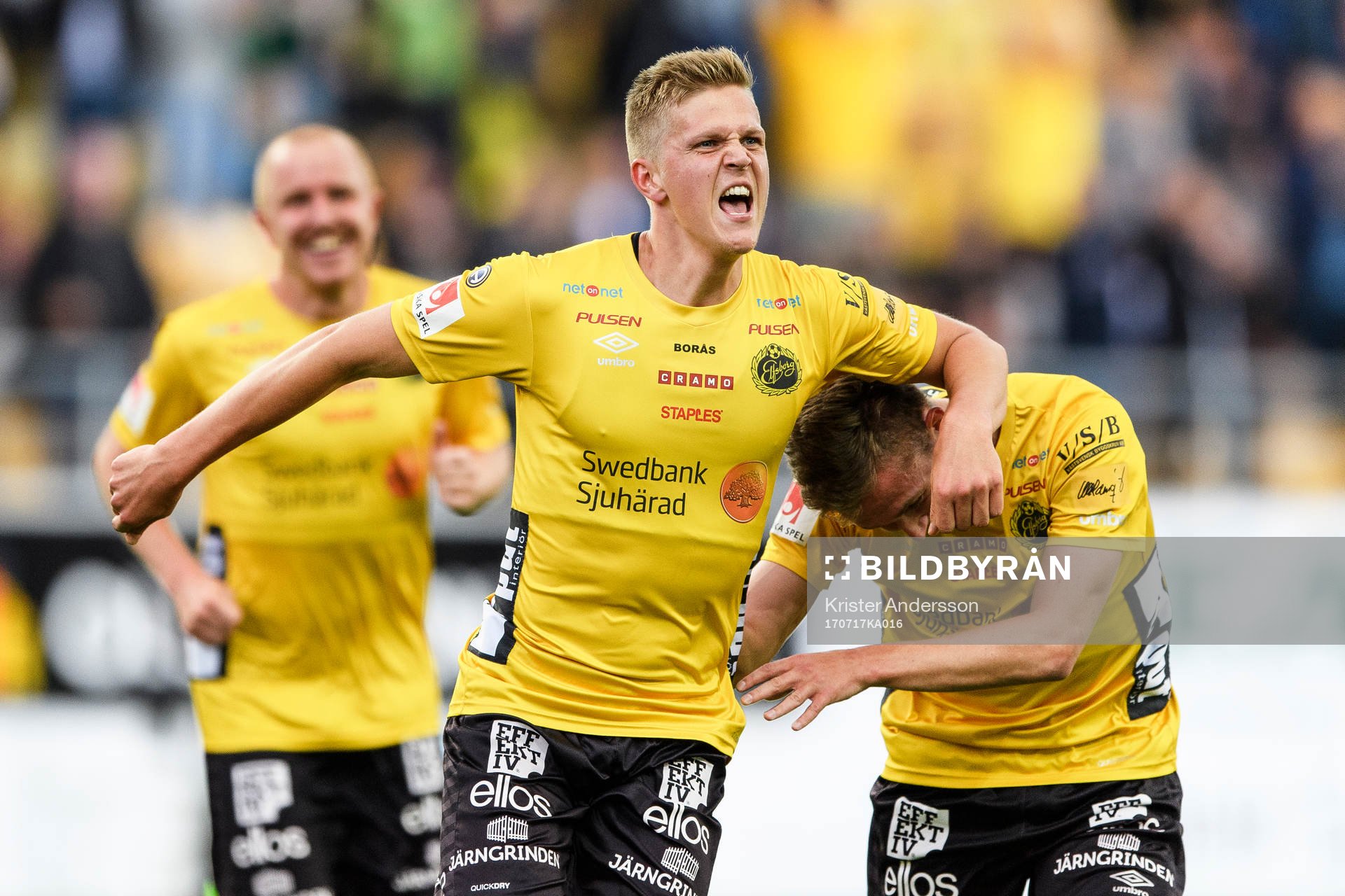 Elfsborgs Joakim Nilsson jublar