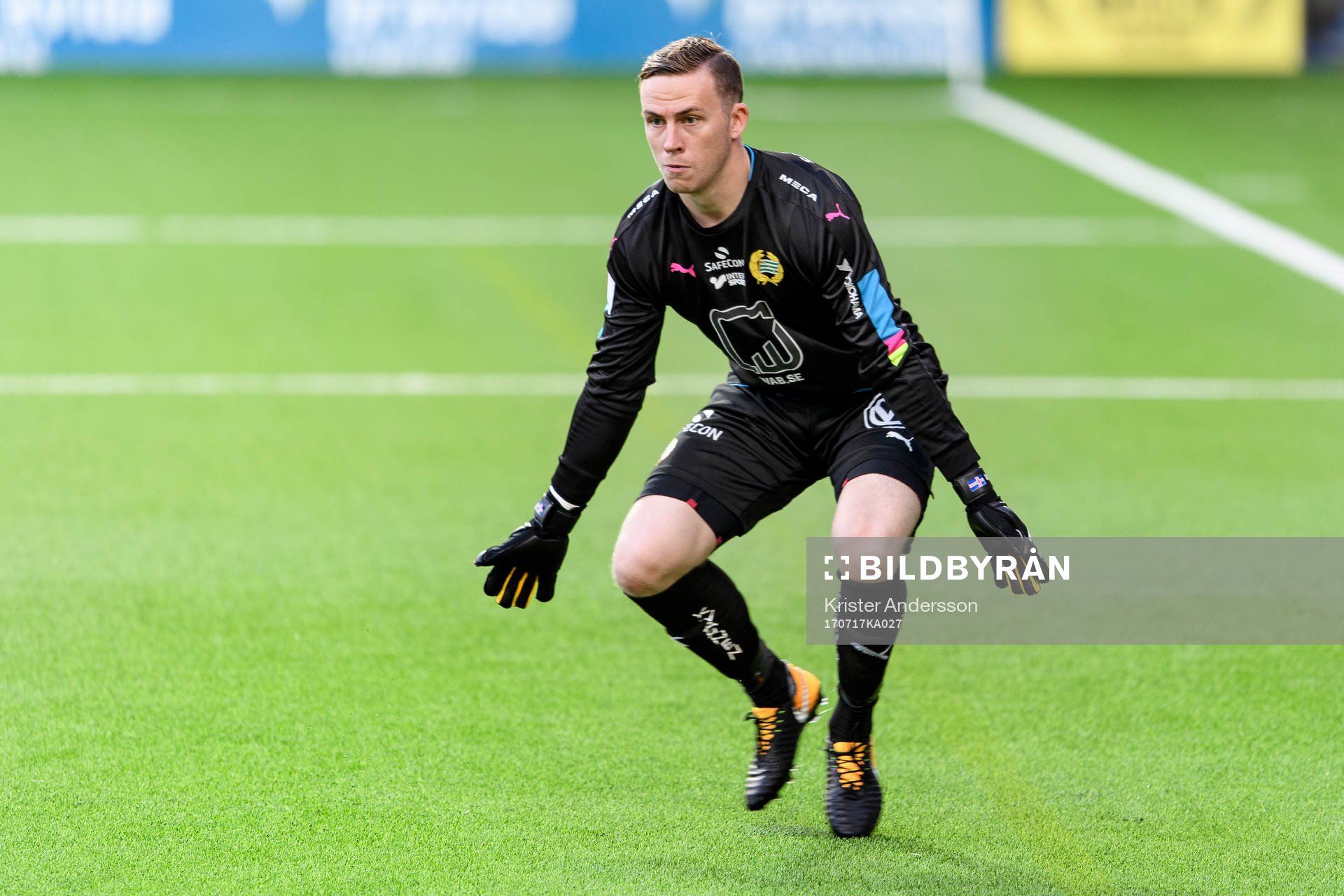 Hammarbys målvakt Ögmundur Kristinsson