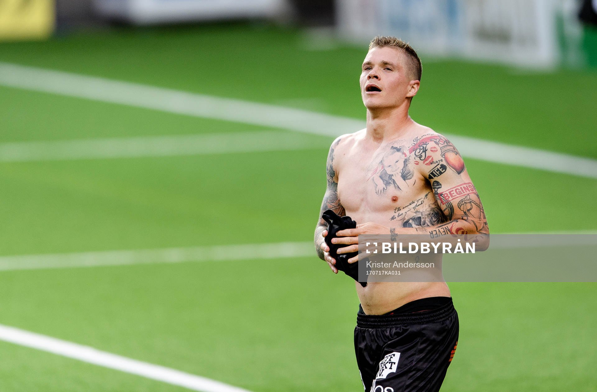 Elfsborgs Samuel Holmén jublar