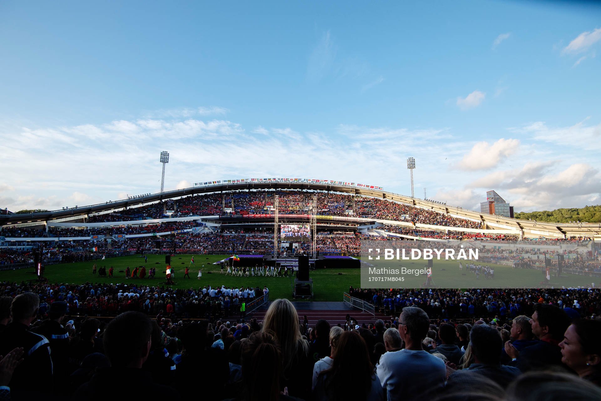 Vy över Nya Ullevi