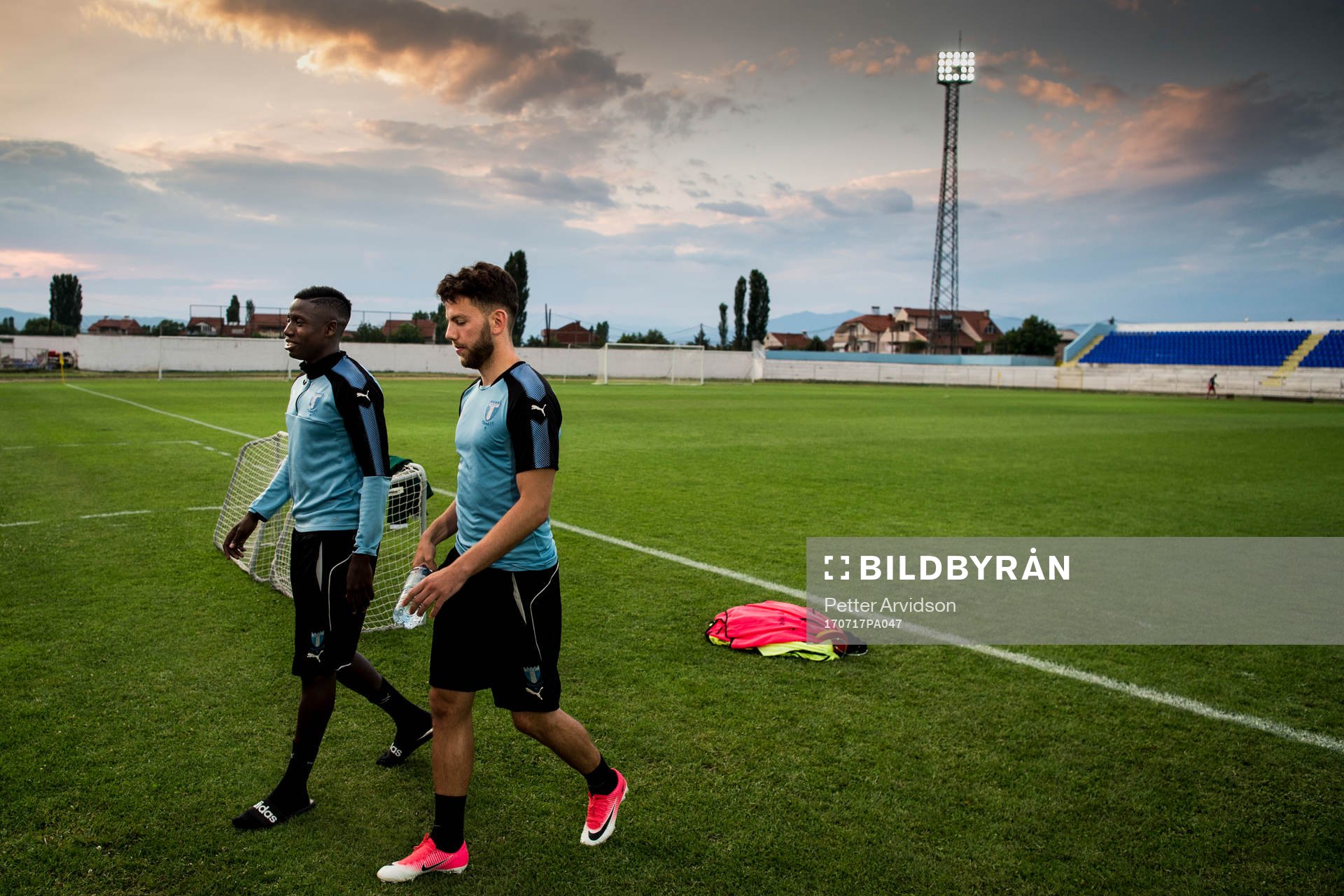 Malmö FFs Pa Konate och Erdal Rakip