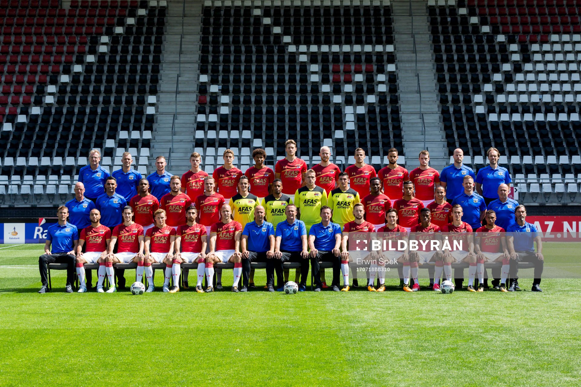 ALKMAAR - Persdag AZ , AFAS Stadion , 18-07-2017 , seizoen