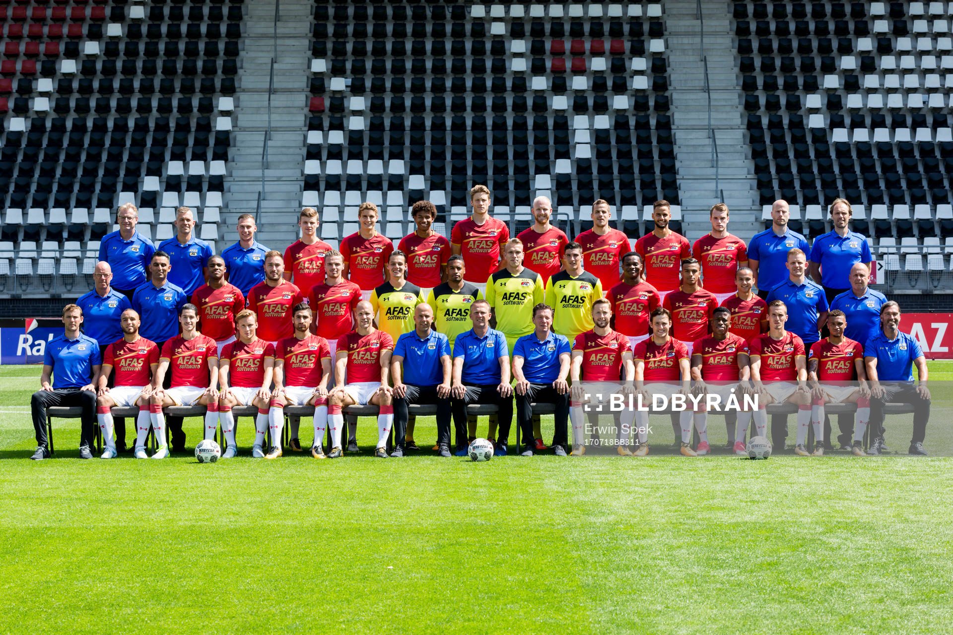 ALKMAAR - Persdag AZ , AFAS Stadion , 18-07-2017 , seizoen