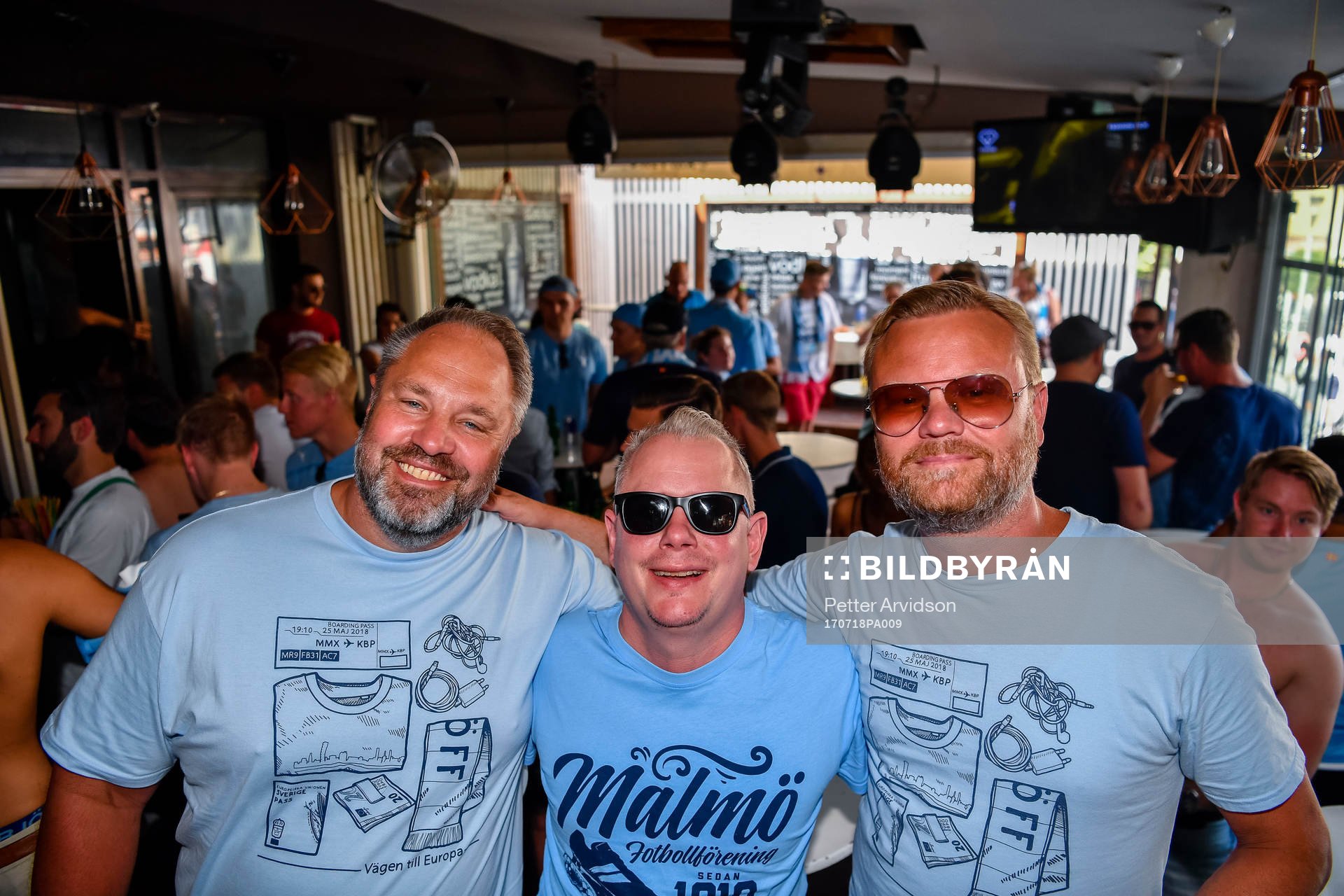Malmö FFs supportrar  Fredrik Andersson, Niklas Månsson