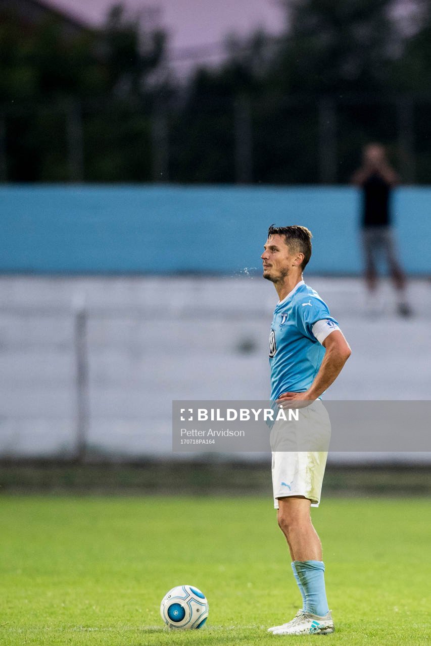 Malmö FFs Markus Rosenberg deppar