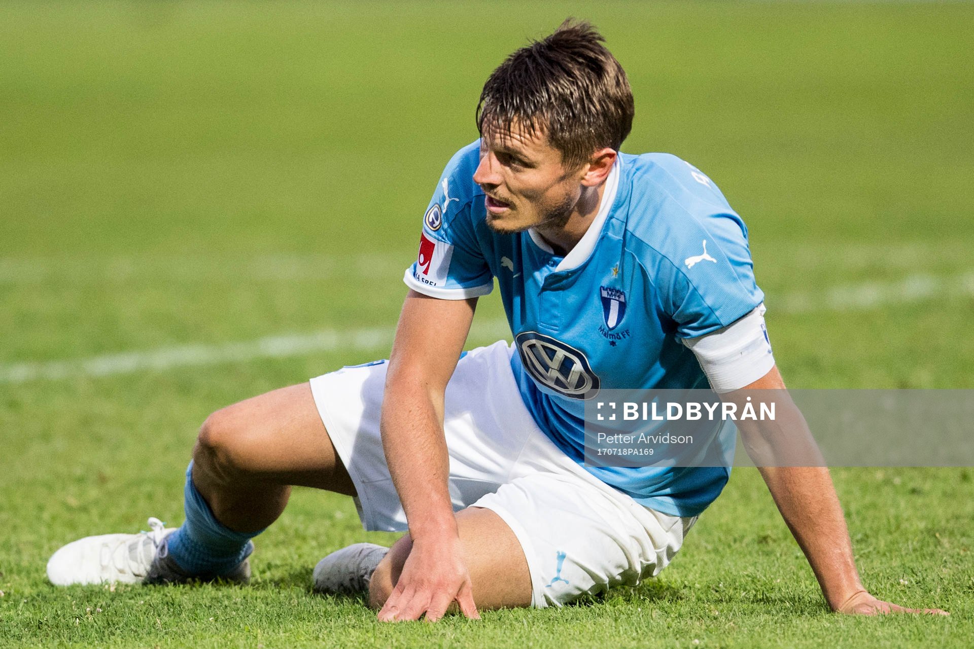 Malmö FFs Markus Rosenberg deppar
