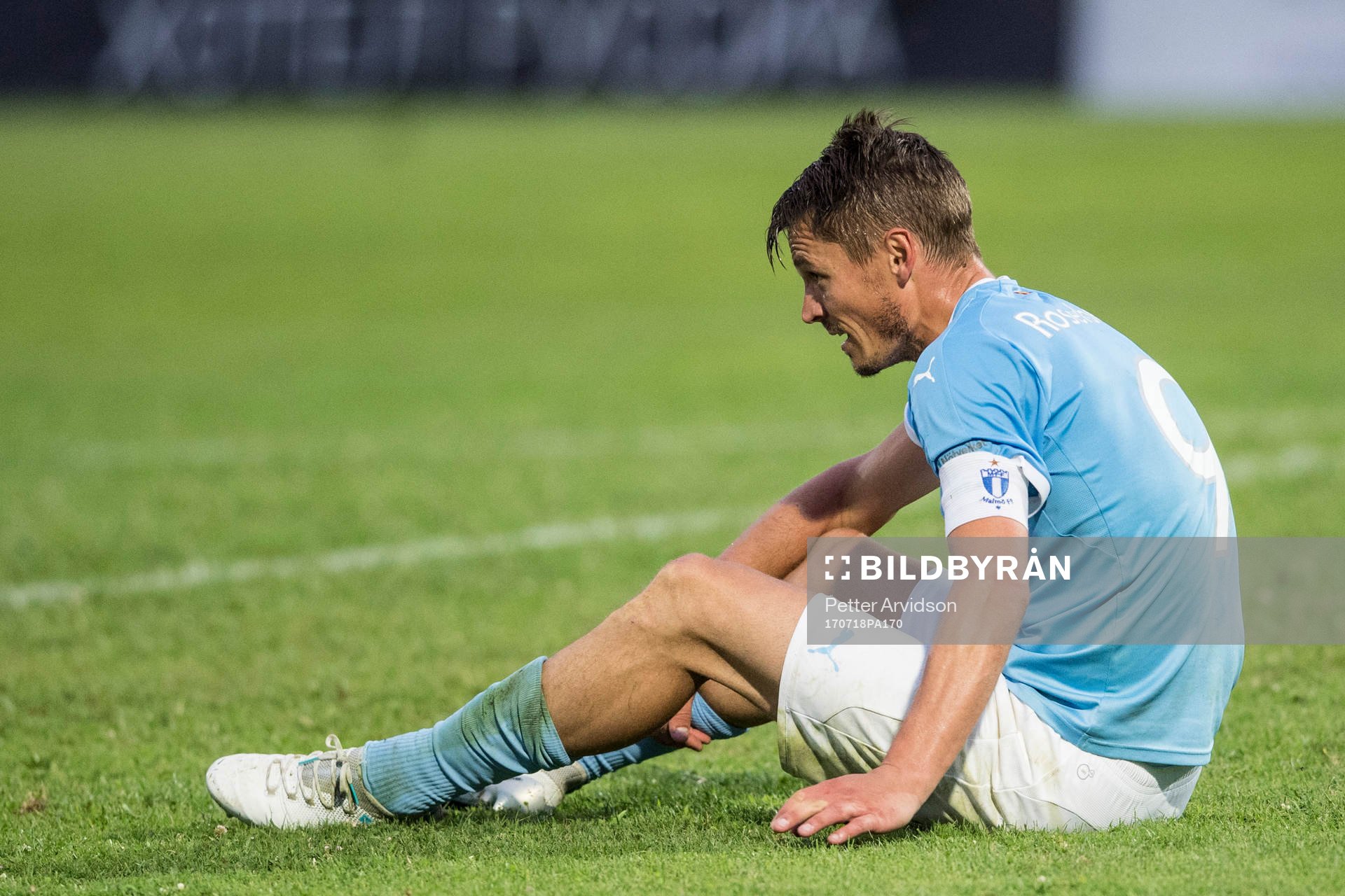 Malmö FFs Markus Rosenberg deppar