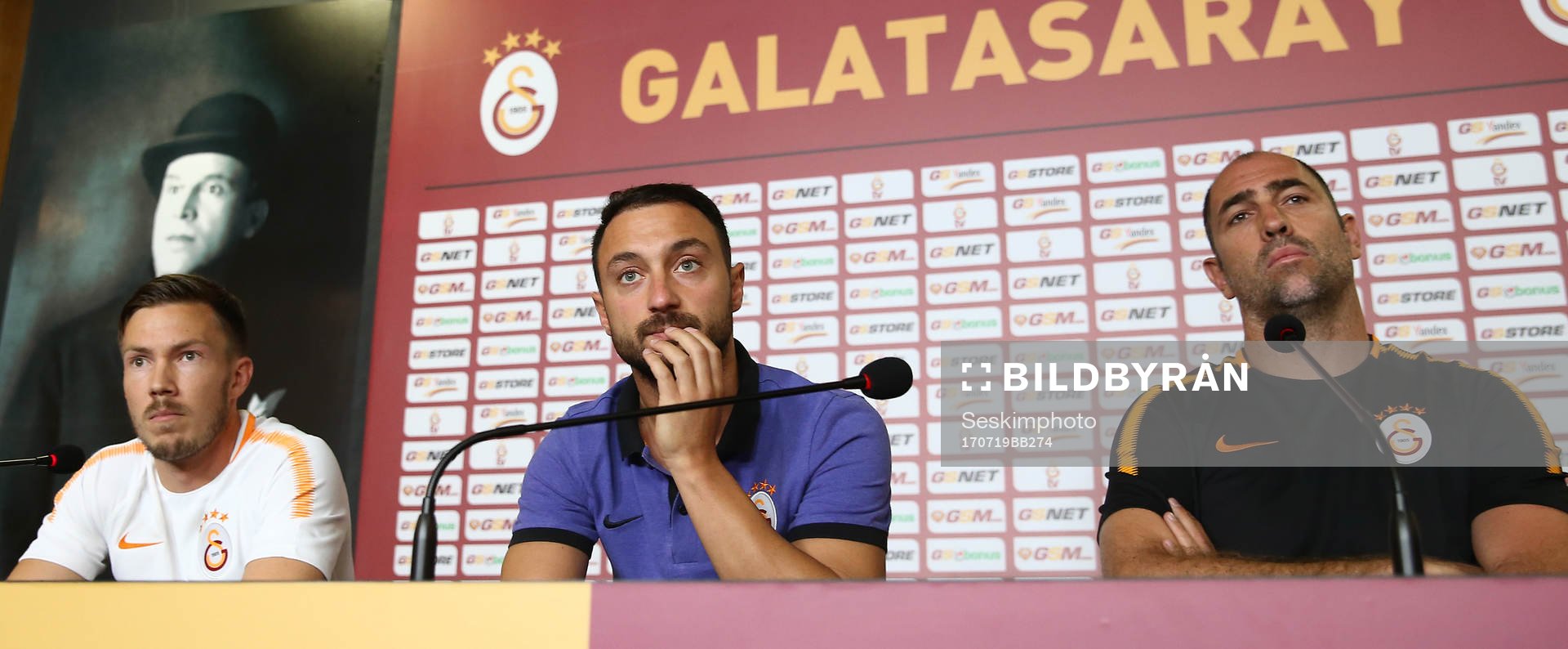 Galatasarays tränare Igor Tudor (höger)