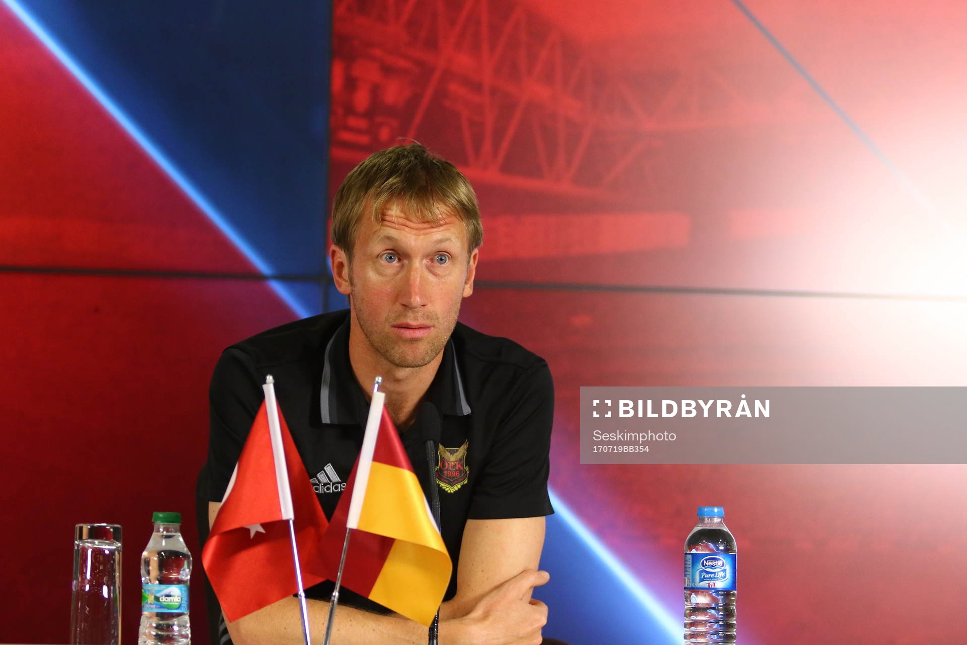 Östersunds tränare Graham Potter